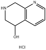 5,6,7,8-TETRAHYDRO-1,7-NAPHTHYRIDIN-5-OL HCL 结构式