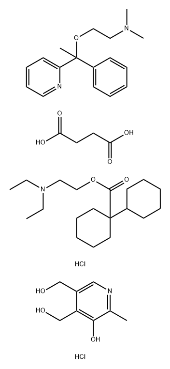 Benedectin. 结构式