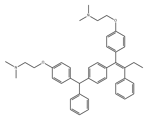 枸橼酸他莫昔芬杂质H 结构式