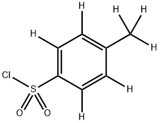 4-Toluenesulfonyl-d7 Chloride 结构式
