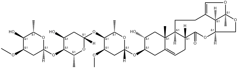 Glaucoside C 结构式