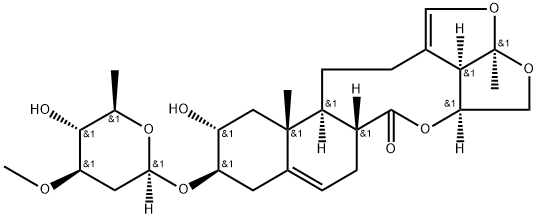 白前苷A 结构式