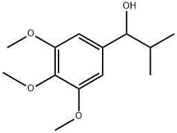 2-methyl-1-(3,4,5-trimethoxyphenyl)propan-1-ol 结构式