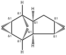 2,4-Methano-1H-dicycloprop[a,f]indene,decahydro-,(1a-alpha-,1b-bta-,2-bta-,2a-alpha-,3a-alpha-,4-bta-,4a-bta-,5a-alpha-)-(9CI) 结构式