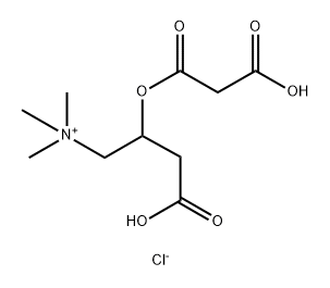1-Propanaminium, 3-carboxy-2-[(carboxyacetyl)oxy]-N,N,N-trimethyl-, chloride (9CI) 结构式