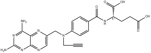 10-propargylaminopterin 结构式