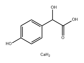 calcium 4-dihydroxyphenylacetate (1:2)  结构式