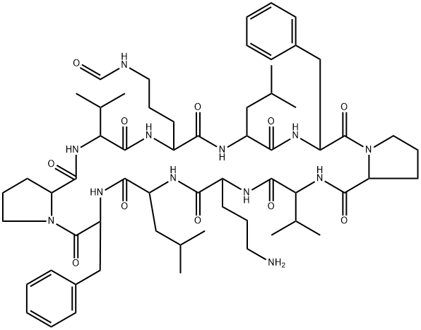 monoformyl gramicidin S 结构式