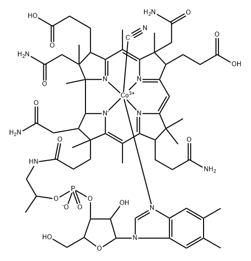 维生素B12杂质10 结构式