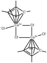 (五甲基环戊二烯)二氯化钴(III)二聚体 结构式
