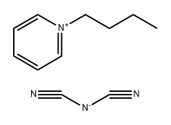 N-丁基吡啶二腈胺盐 结构式