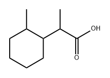 2-(2-甲基环己基)丙酸 结构式