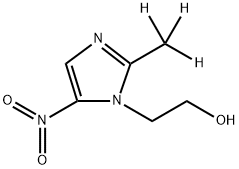 甲硝唑-D3 结构式