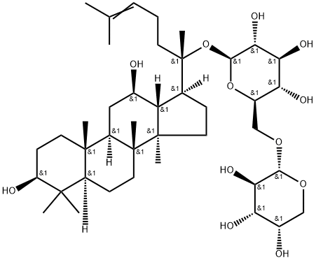 人参皂苷CY 结构式