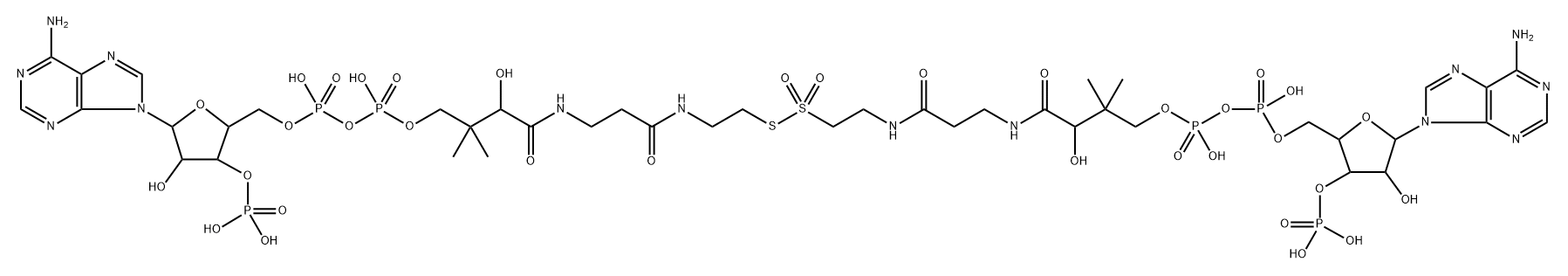 coenzyme A thiosulfonate 结构式