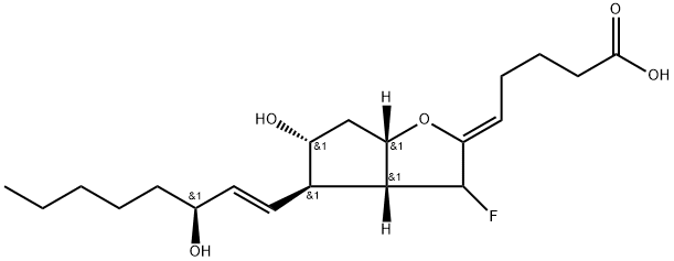 7-氟前列环素 结构式