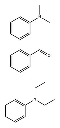 氧化(苯甲醛、N,N-二乙基苯胺、N,N-二甲基苯胺)的反应产物的氯化物 结构式