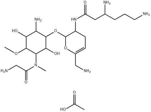 4-N-glycyllysinomicin 结构式