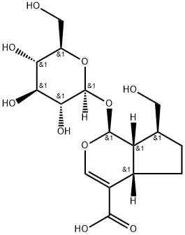 五福花苷酸 结构式