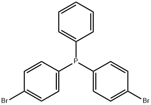 Phosphine, bis(4-bromophenyl)phenyl- 结构式