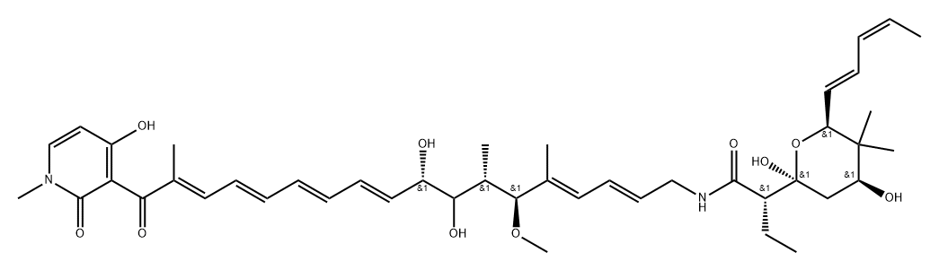 抗生素 A40A 结构式