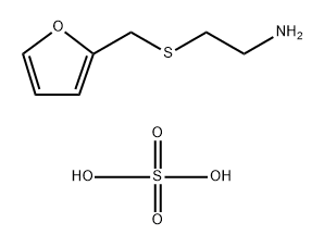 2-(furfurylthio)ethylammonium sulphate (2:1) 结构式