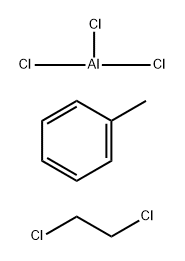 Benzene, methyl-, reaction products with aluminum chloride and 1,2-dichloroethane 结构式