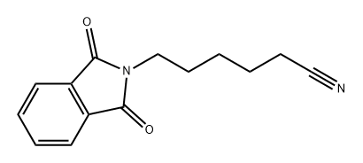 6-(1,3-二氧异辛醇-2-基)己腈 结构式