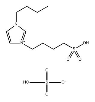 1-丁基磺酸-3-丁基啉唑硫酸氢盐 结构式