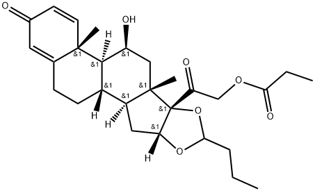 布地奈德杂质34 结构式