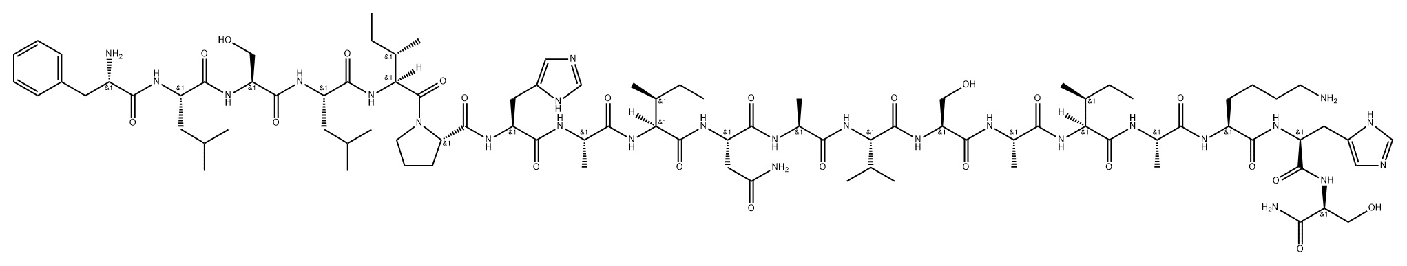 Phylloseptin-O2 结构式