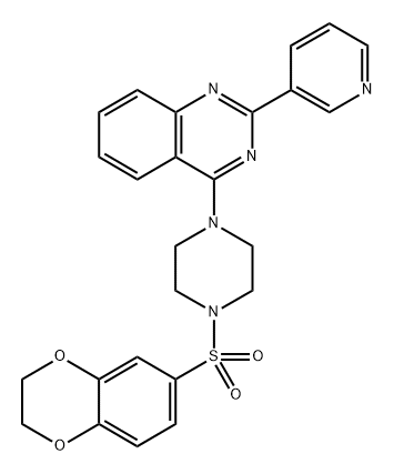 化合物WAY-640509 结构式