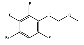 1-溴-2,3,5-三甲氧基甲氧基苯 结构式