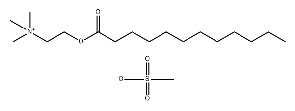 月桂酰乙基三甲基铵甲基硫酸酯盐 结构式