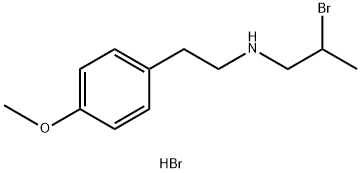 Benzeneethanamine, N-(2-bromopropyl)-4-methoxy-, hydrobromide (1:1) 结构式