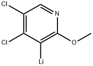 Lithium, (4,5-dichloro-2-methoxy-3-pyridinyl)- 结构式