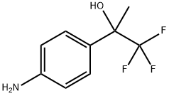 2-(4-氨基苯基)-1,1,1-三氟丙烷-2-醇 结构式