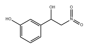 Benzenemethanol, 3-hydroxy-α-(nitromethyl)- 结构式