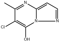 6-氯-5-甲基吡唑并[1,5-A]嘧啶-7-醇 结构式