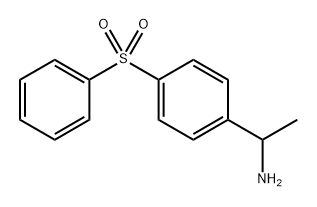 1-(4-benzenesulfonyl-phenyl)-ethylamine 结构式
