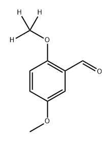 Benzaldehyde, 5-methoxy-2-(methoxy-d3)- (9CI) 结构式