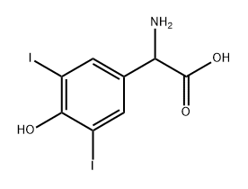 L-甲状腺素杂质14 结构式