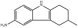 6-methyl-5,6,7,8-tetrahydro-carbazol-3-ylamine 结构式