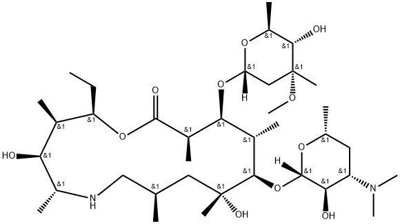 N-Desmethyl Azithromycin B 结构式