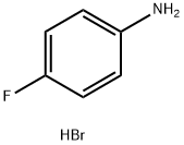 4-氟苯胺氢溴酸盐 结构式