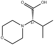 (S)-3-甲基-2-吗啉丁酸 结构式