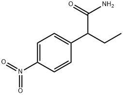 Benzeneacetamide, α-ethyl-4-nitro- 结构式