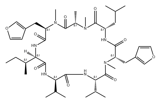 rhizonin A 结构式