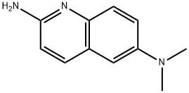 N6,N6-二甲基-2,6-喹啉二胺 结构式