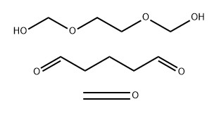 Pentanedial, reaction products with [1,2-ethanediylbis(oxy)]bis[methanol] and formaldehyde 结构式